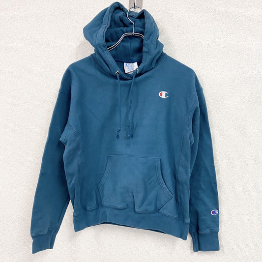 Champion　チャンピオン　リバースウィーブ　スウェットパーカー/フーディー　青　ブルー　Mサイズ