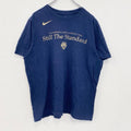 NIKE　ナイキ　半袖プリントTシャツ　紺　ネイビー　Lサイズ