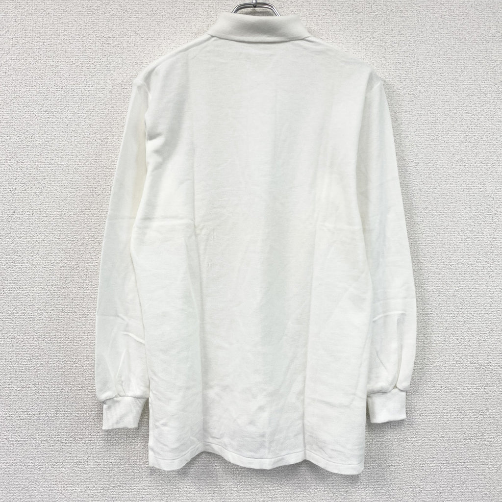Polo by Ralph Lauren　ポロバイラルフローレン　長袖ポロシャツ　白　ホワイト　Lサイズ