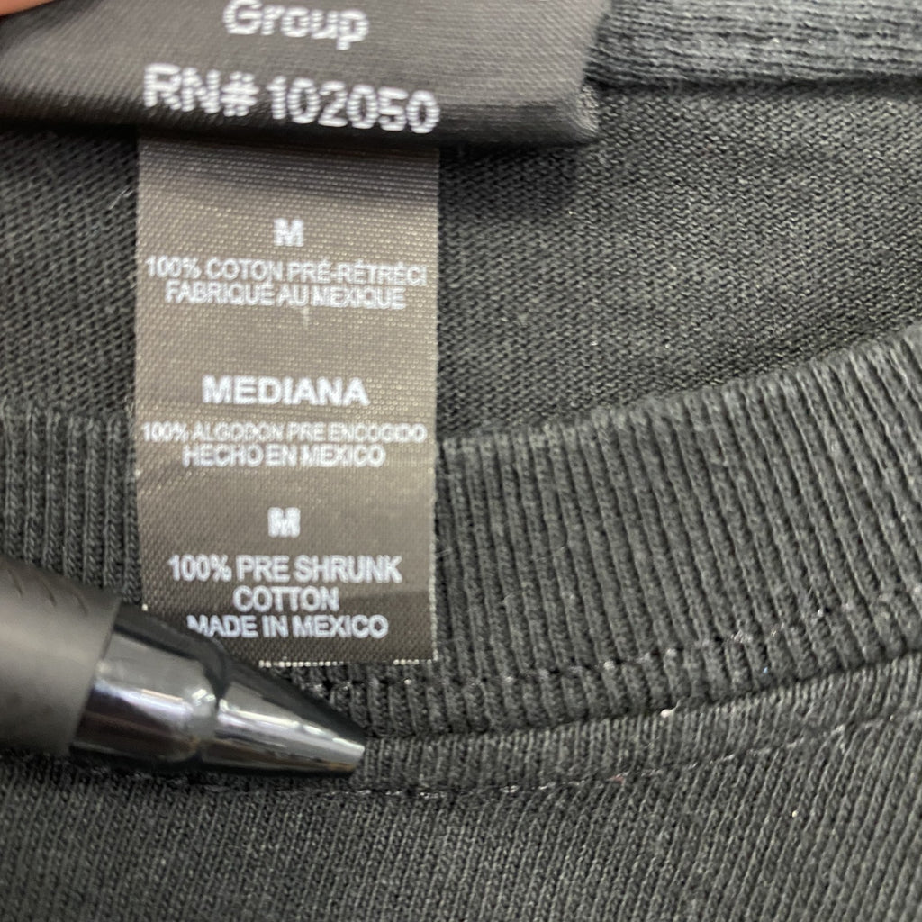 HARLEY DAVIDSON　ハーレーダビッドソン　半袖プリントTシャツ　黒　ブラック　Mサイズ