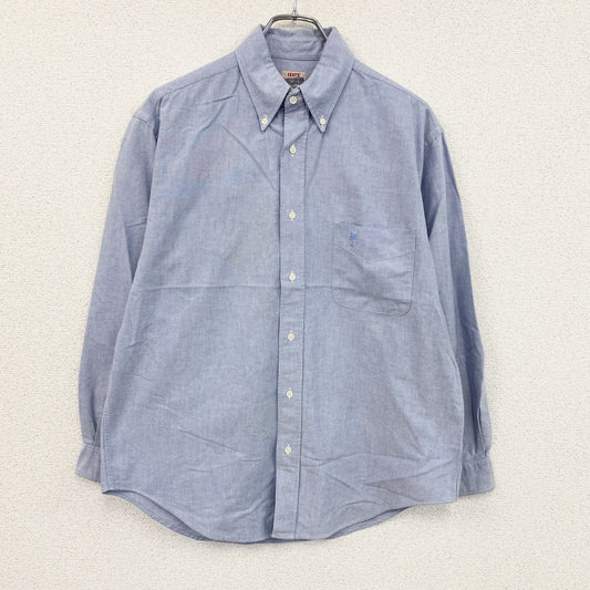 Levi's　リーバイス　長袖シャツ　ボタンダウンシャツ　無地　水色　ライトブルー　Mサイズ