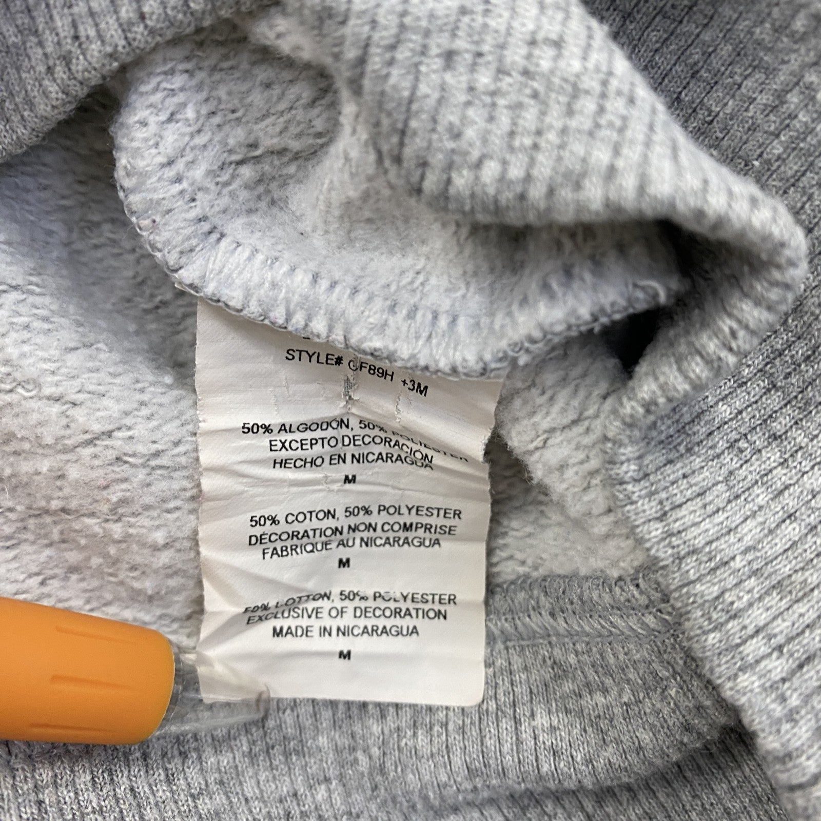 champion　チャンピオン　スウェットパーカー/フーディー　グレー　Mサイズ