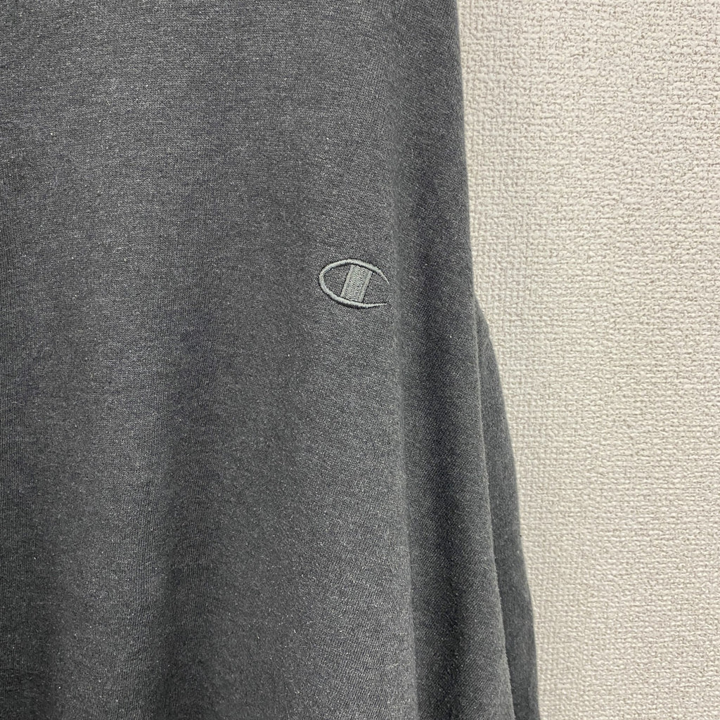 champion　チャンピオン　スウェット/トレーナー　ロゴ刺繡　灰色　ダークグレー　5XLサイズ