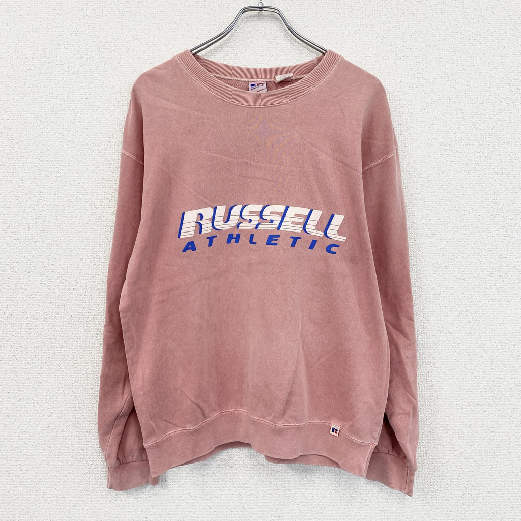 RUSSELL ATHLETIC　ラッセル　スウェット/トレーナー　赤　レッド　Lサイズ