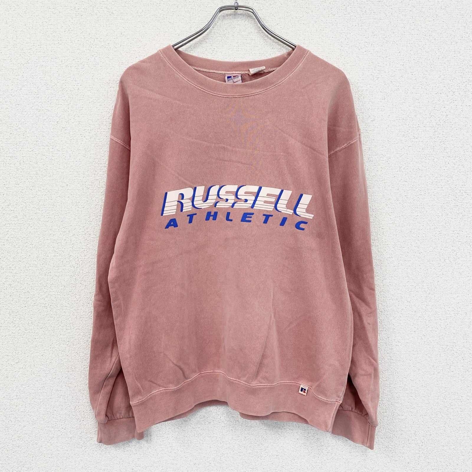 RUSSELL ATHLETIC　ラッセル　スウェット/トレーナー　赤　レッド　Lサイズ