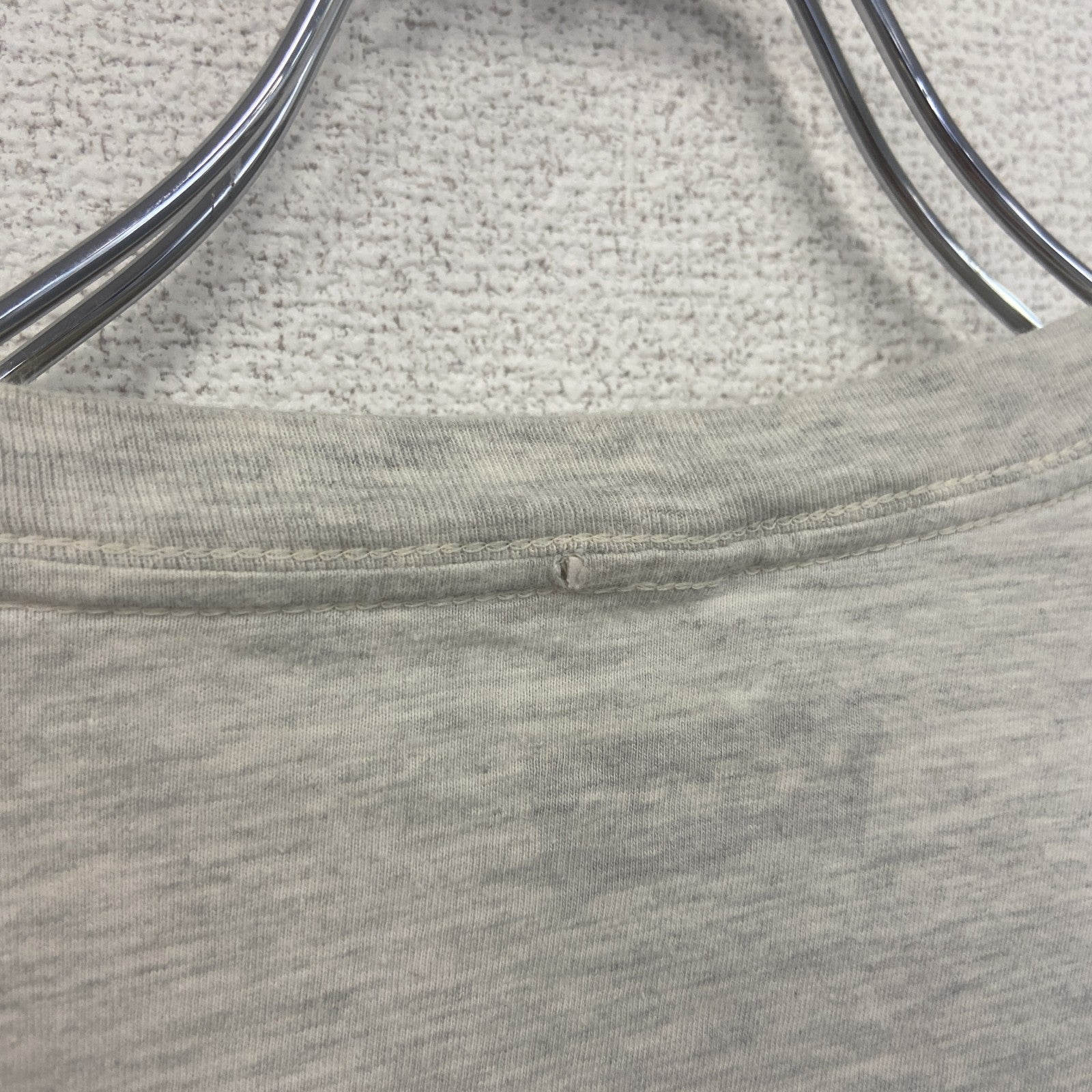 古着 used　Levi’ｓ　リーバイス　半袖ロゴプリントＴシャツ　コットン　クルーネック　グレー　XLサイズ