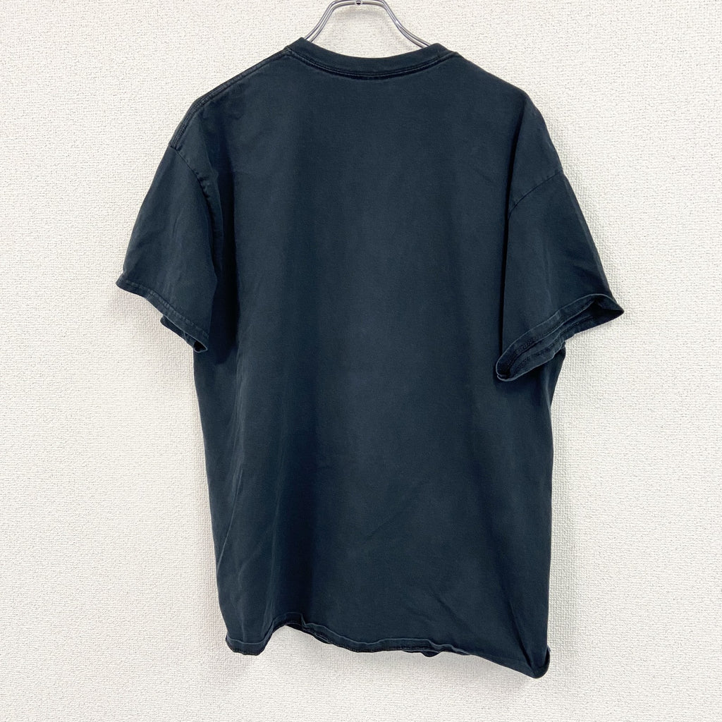 GILDAN　ギルダン　半袖スポーツプリントTシャツ　リヴァプールFC　黒　ブラック　XLサイズ