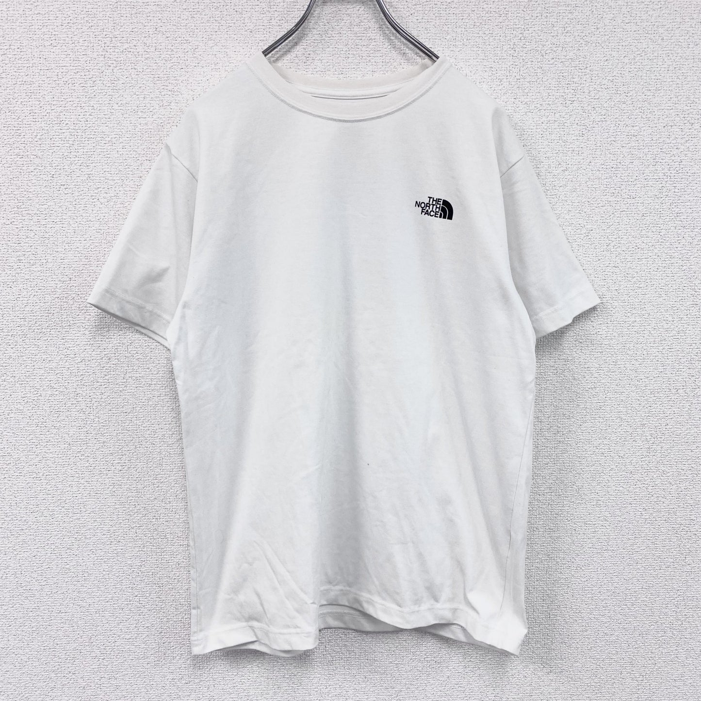 THE NORTH FACE　ザノースフェイス　半袖プリントTシャツ　両面プリント　白　ホワイト　Lサイズ