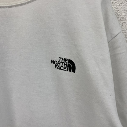 THE NORTH FACE　ザノースフェイス　半袖プリントTシャツ　両面プリント　白　ホワイト　Lサイズ