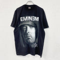 ROCK@TEES　EMINEM　エミネム　半袖プリントTシャツ　黒　ブラック　Lサイズ