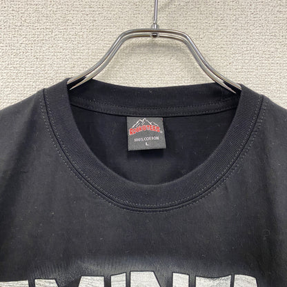 ROCK@TEES　EMINEM　エミネム　半袖プリントTシャツ　黒　ブラック　Lサイズ