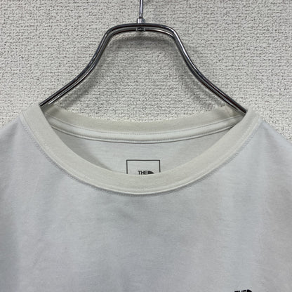 THE NORTH FACE　ザノースフェイス　半袖プリントTシャツ　両面プリント　白　ホワイト　Lサイズ