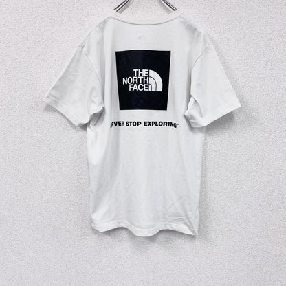 THE NORTH FACE　ザノースフェイス　半袖プリントTシャツ　両面プリント　白　ホワイト　Lサイズ