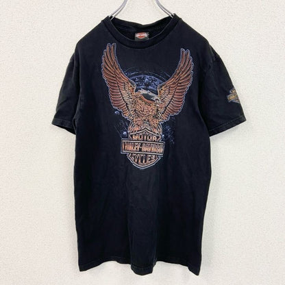 HARLEY DAVIDSON　ハーレーダビッドソン　半袖プリントTシャツ　サザンサンダー　黒　ブラック　Mサイズ