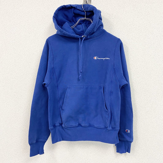 Champion　チャンピオン　リバースウィーブ　スウェットパーカー/フーディー　ヘビーウエイト　現行　青　ブルー　XSサイズ