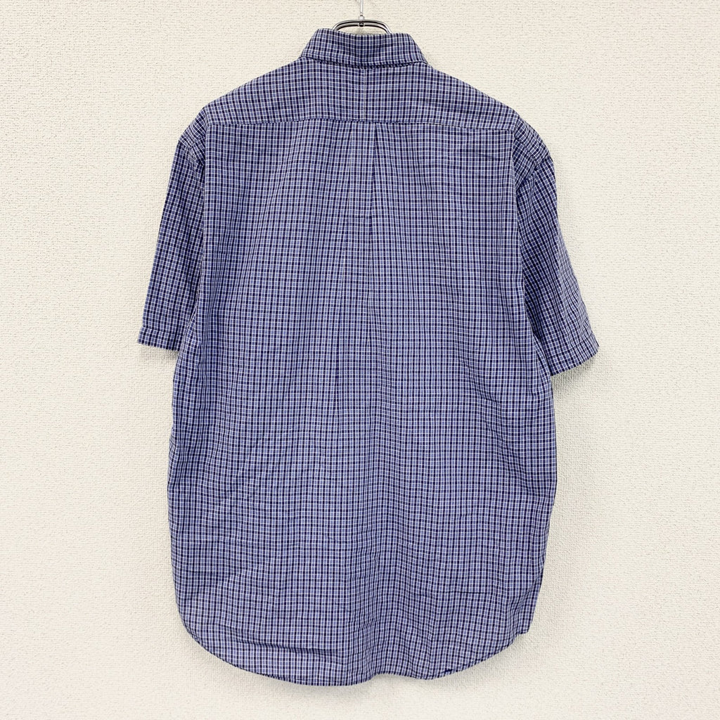 Ralph Lauren　ラルフローレン　半袖ボタンダウンシャツ　青　ブルー　Mサイズ
