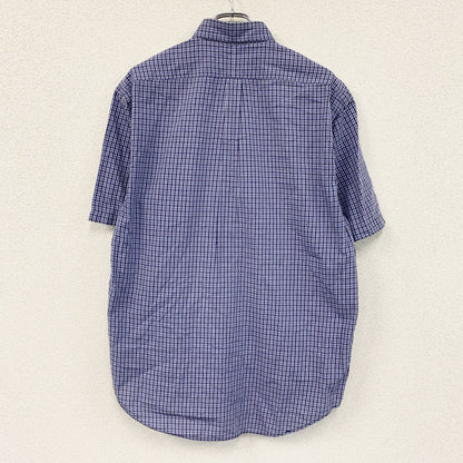 Ralph Lauren　ラルフローレン　半袖ボタンダウンシャツ　青　ブルー　Mサイズ