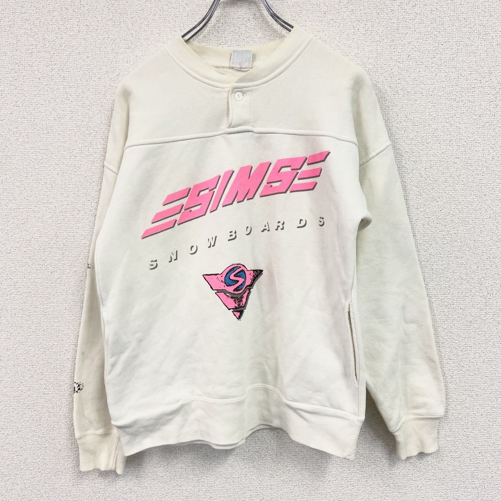 VISION STREET WEAR　ヴィジョンストリートウェア　スウェット/トレーナー　白　ホワイト　Sサイズ