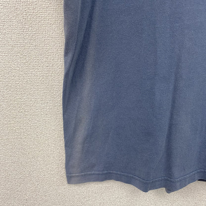 00s　Timberland　ティンバーランド　半袖プリントTシャツ　フェード　紺　ネイビー　Lサイズ