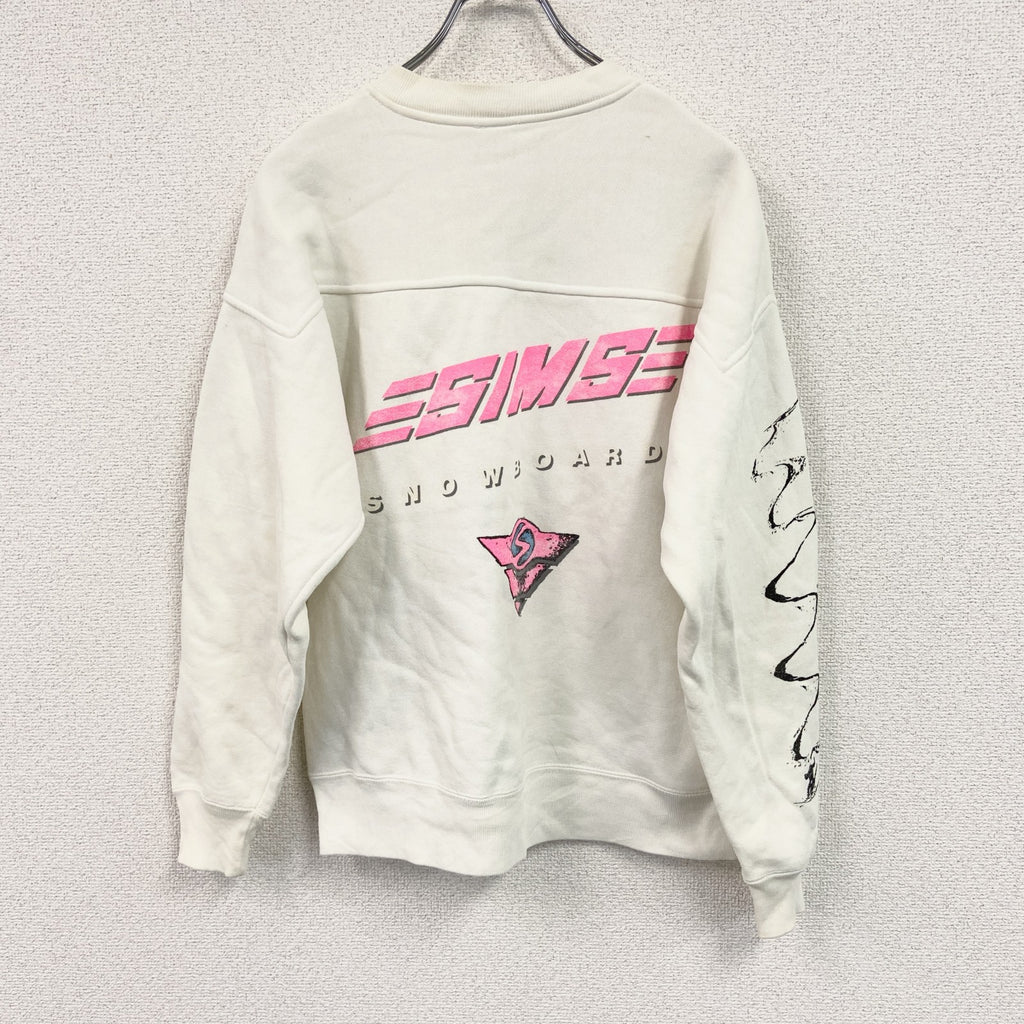VISION STREET WEAR　ヴィジョンストリートウェア　スウェット/トレーナー　白　ホワイト　Sサイズ