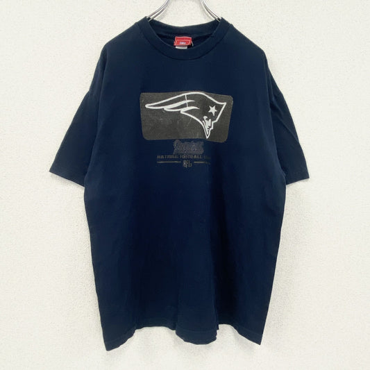 NFL　半袖プリントTシャツ　アメリカンフットボール　紺　ネイビー　