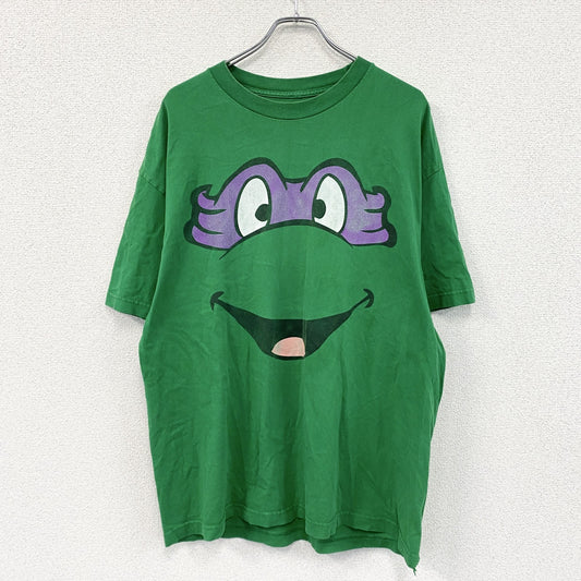 Ninja TURTLES　ニンジャタートルズ　ドナテロ　半袖プリントTシャツ　緑　グリーン　XLサイズ