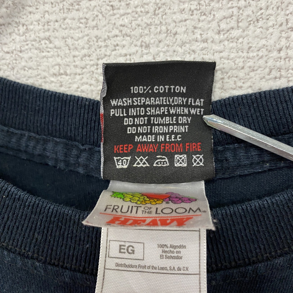 ～00s　FRUIT OF THE LOOM　WWE　UNDERTAKER　アンダーテイカー　半袖プリントTシャツ　プロレスT　人物T　黒　ブラック　XLサイズ