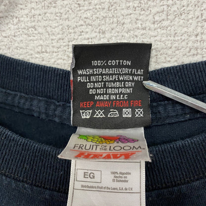～00s　FRUIT OF THE LOOM　WWE　UNDERTAKER　アンダーテイカー　半袖プリントTシャツ　プロレスT　人物T　黒　ブラック　XLサイズ