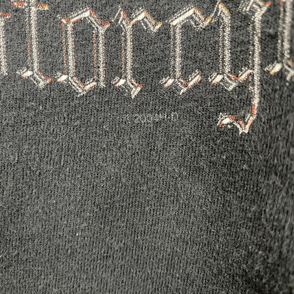 00s　HARLEY DAVIDSON　ハーレーダビッドソン　半袖プリントTシャツ　黒　ブラック　ヴィンテージ　XLサイズ