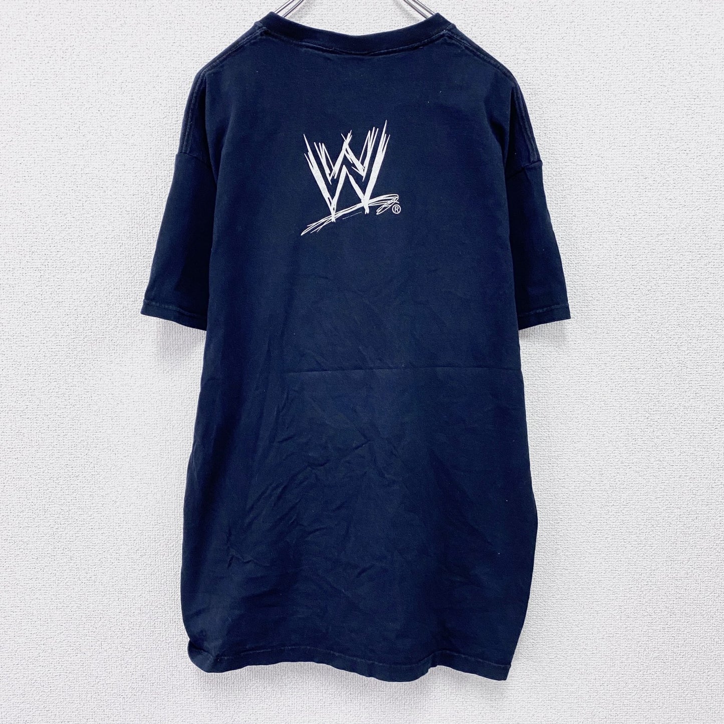 ～00s　FRUIT OF THE LOOM　WWE　UNDERTAKER　アンダーテイカー　半袖プリントTシャツ　プロレスT　人物T　黒　ブラック　XLサイズ