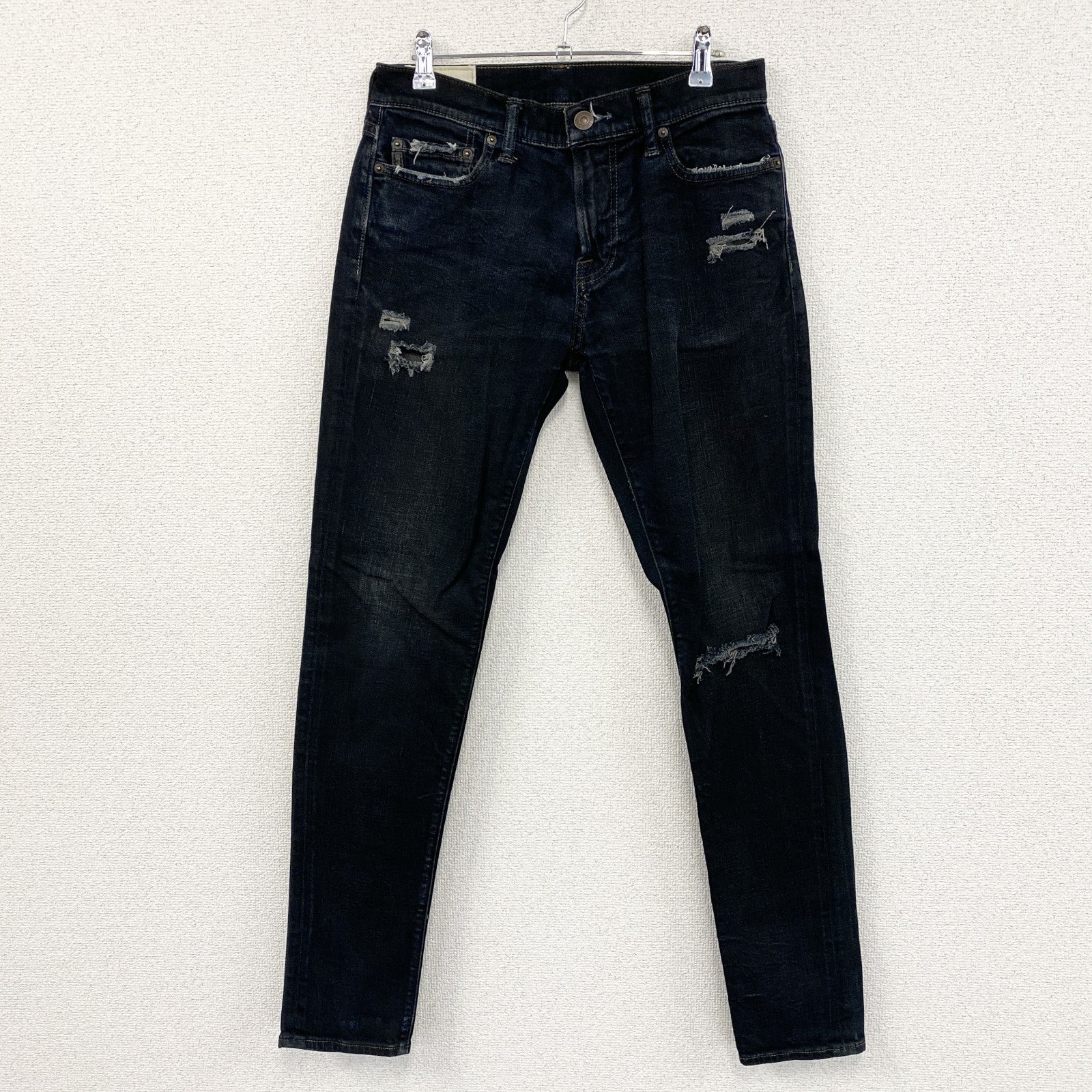 Abercrombie&Fitch　アバクロンビー&フィッチ　デニムパンツ/ジーンズ　ジップフライ　インディゴ　W30サイズ