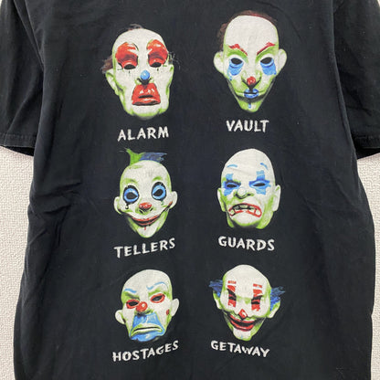 GILDAN　THE DARK KNIGHT　ダークナイト　バットマン　ジョーカー　半袖プリントTシャツ　ムービーT　黒　ブラック　Mサイズ