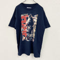 GODZILLA　ゴジラ　半袖ムービープリントTシャツ　紺　ネイビー　XXLサイズ