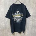 古着 used　NBA　SAN ANTONIO SPURS　バスケ　半袖プリントTシャツ　バックプリント　黒　スポーツ　Lサイズ