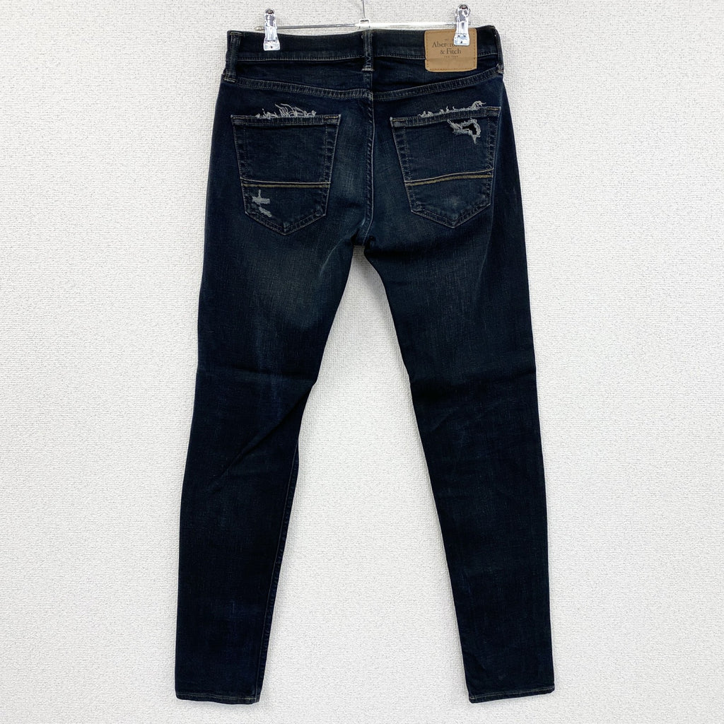 Abercrombie&Fitch　アバクロンビー&フィッチ　デニムパンツ/ジーンズ　ジップフライ　インディゴ　W30サイズ