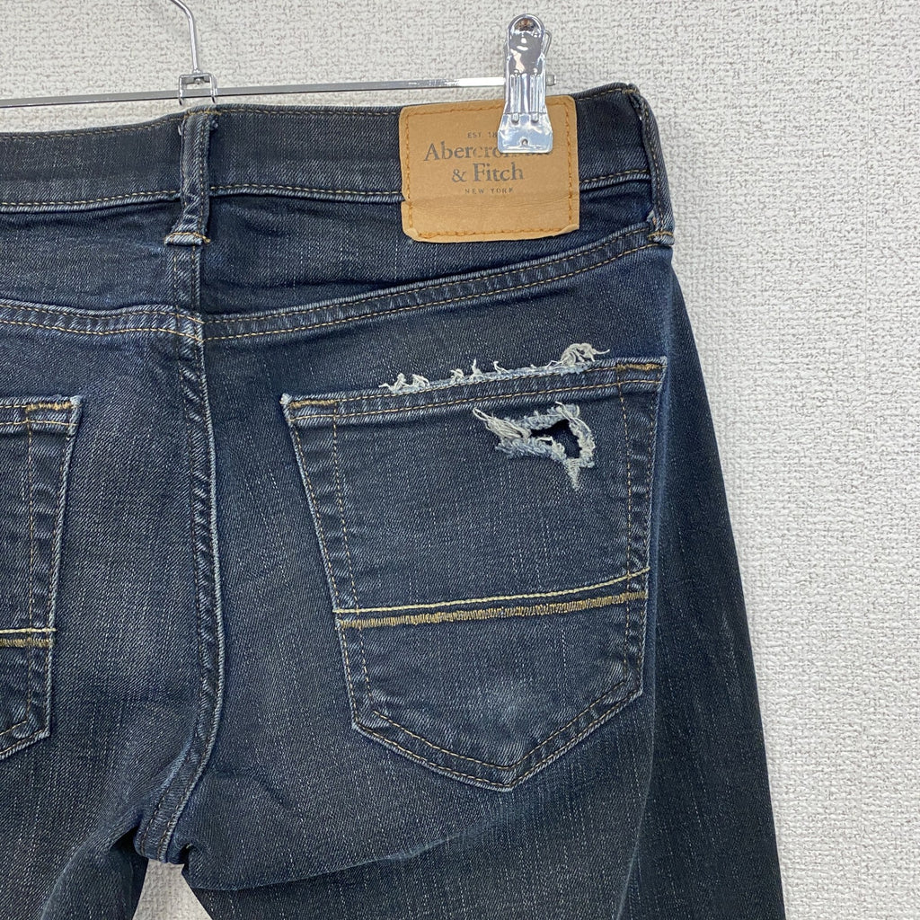 Abercrombie&Fitch　アバクロンビー&フィッチ　デニムパンツ/ジーンズ　ジップフライ　インディゴ　W30サイズ