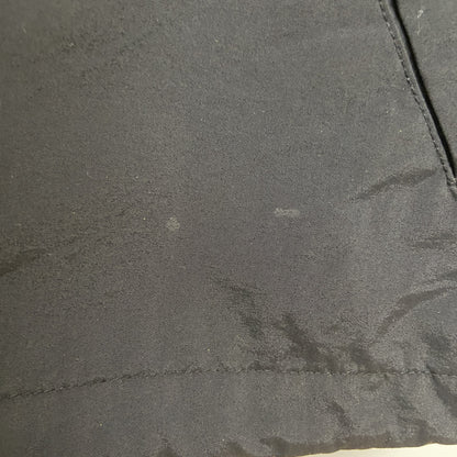 古着 used　長袖ワンポイント刺繍ナイロンジャケット　ライトアウター　バックプリント　レトロ　背番号　蜘蛛　赤　黒　XLサイズ