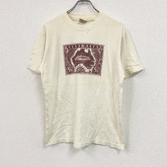 ～00s　Go Native AUSTRALIA　半袖プリントTシャツ　スーベニア　ヴィンテージ　白　ホワイト