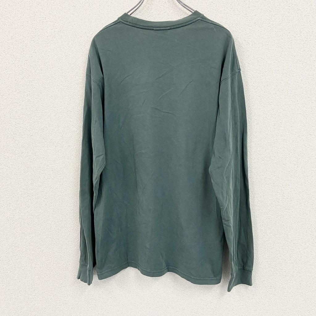 NIKE acg　ナイキエーシージー　長袖プリントTシャツ/ロンT　緑　グリーン　Sサイズ