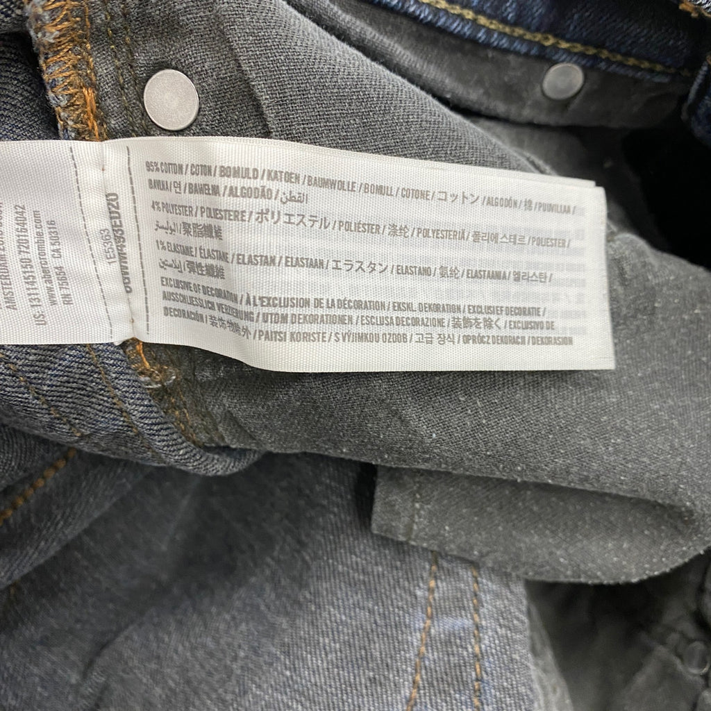 Abercrombie&Fitch　アバクロンビー&フィッチ　デニムパンツ/ジーンズ　ジップフライ　インディゴ　W30サイズ