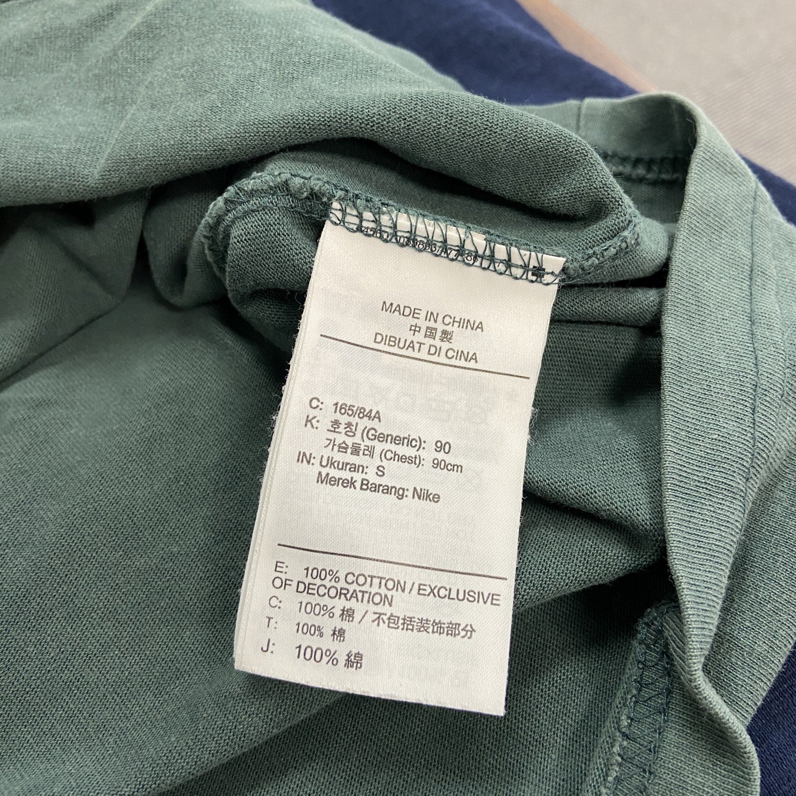 NIKE acg　ナイキエーシージー　長袖プリントTシャツ/ロンT　緑　グリーン　Sサイズ