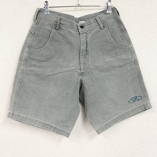 90s～　T&C surf　コーデュロイハーフパンツ/ショートパンツ　ヴィンテージ　灰色　ライトグレー