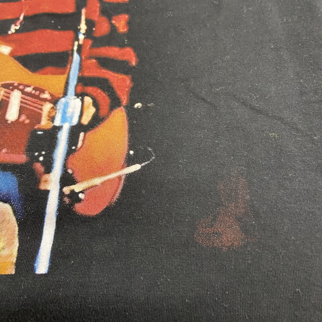 ROCK Yeah　長袖バンドプリントTシャツ/ロンT　バンT　NIRVANA　ニルヴァーナ　黒　ブラック　XLサイズ
