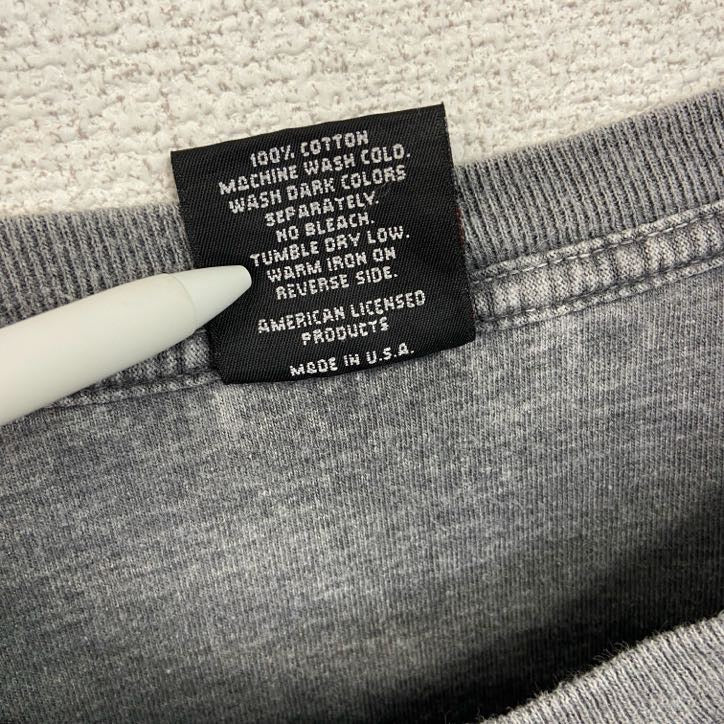 HARLEY DAVIDSON　ハーレーダビッドソン　半袖プリントTシャツ　USA製　灰色　グレー　Lサイズ