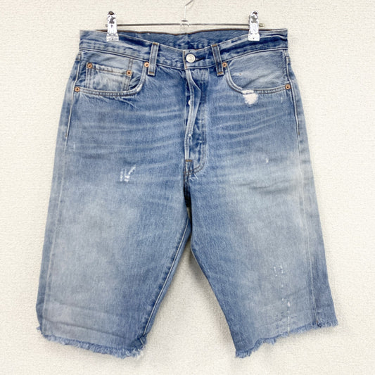 Levi’ｓ　リーバイス　501　デニムハーフパンツ/ジーンズ　ボタンフライ　カットオフ　インディゴ　W32サイズ