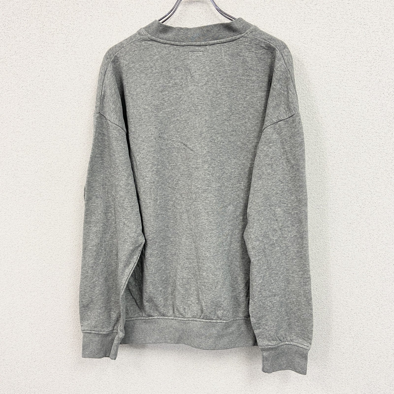Levi's　リーバイス　スウェットカーディガン　灰色　グレー　Lサイズ