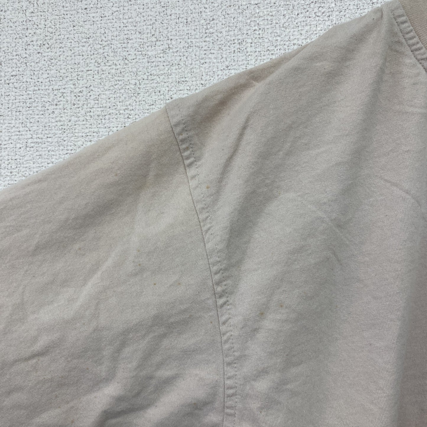 ～00s　gomf　半袖プリントTシャツ　エロT　アニメT　ユーロヴィンテージ　ベージュ　Mサイズ