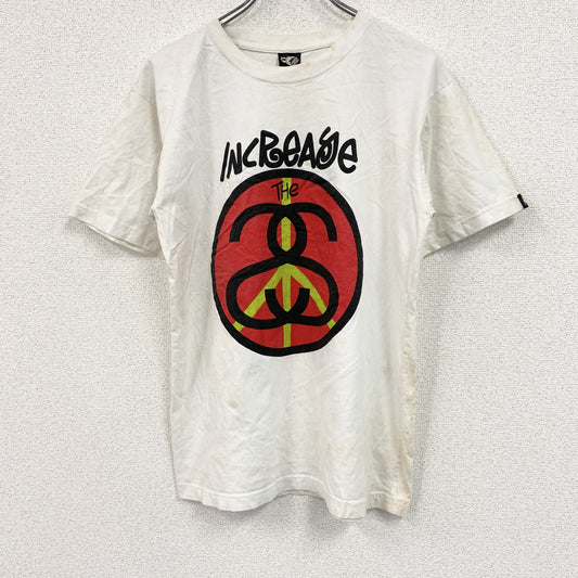 FREAKY CHEMICAL　半袖プリントTシャツ　パロディT　白　ホワイト　Lサイズ