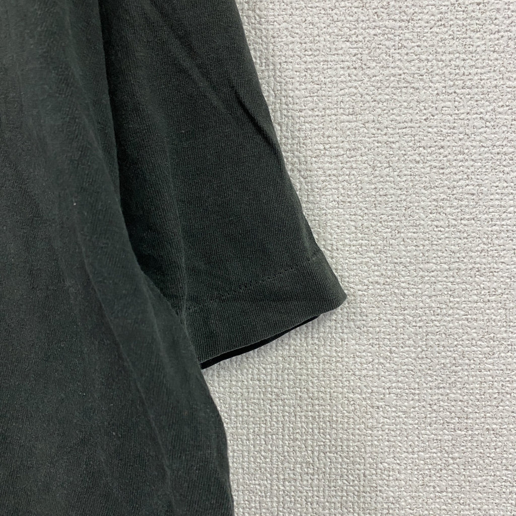 90s　FRUIT OF THE LOOM　フルーツオブザルーム　半袖プリントスーベニアTシャツ　アニマル　サメ　シングルステッチ　ヴィンテージ　黒　ブラック　Lサイズ