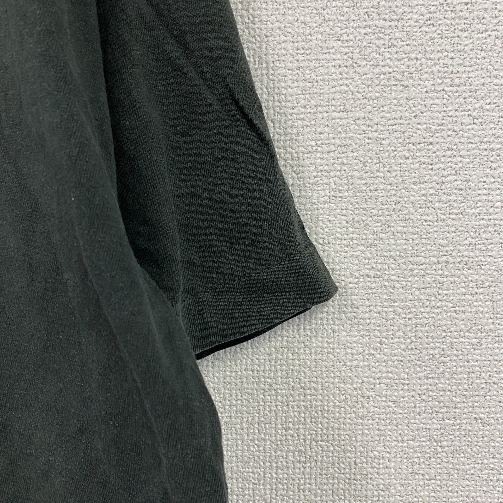 90s　FRUIT OF THE LOOM　フルーツオブザルーム　半袖プリントスーベニアTシャツ　アニマル　サメ　シングルステッチ　ヴィンテージ　黒　ブラック　Lサイズ